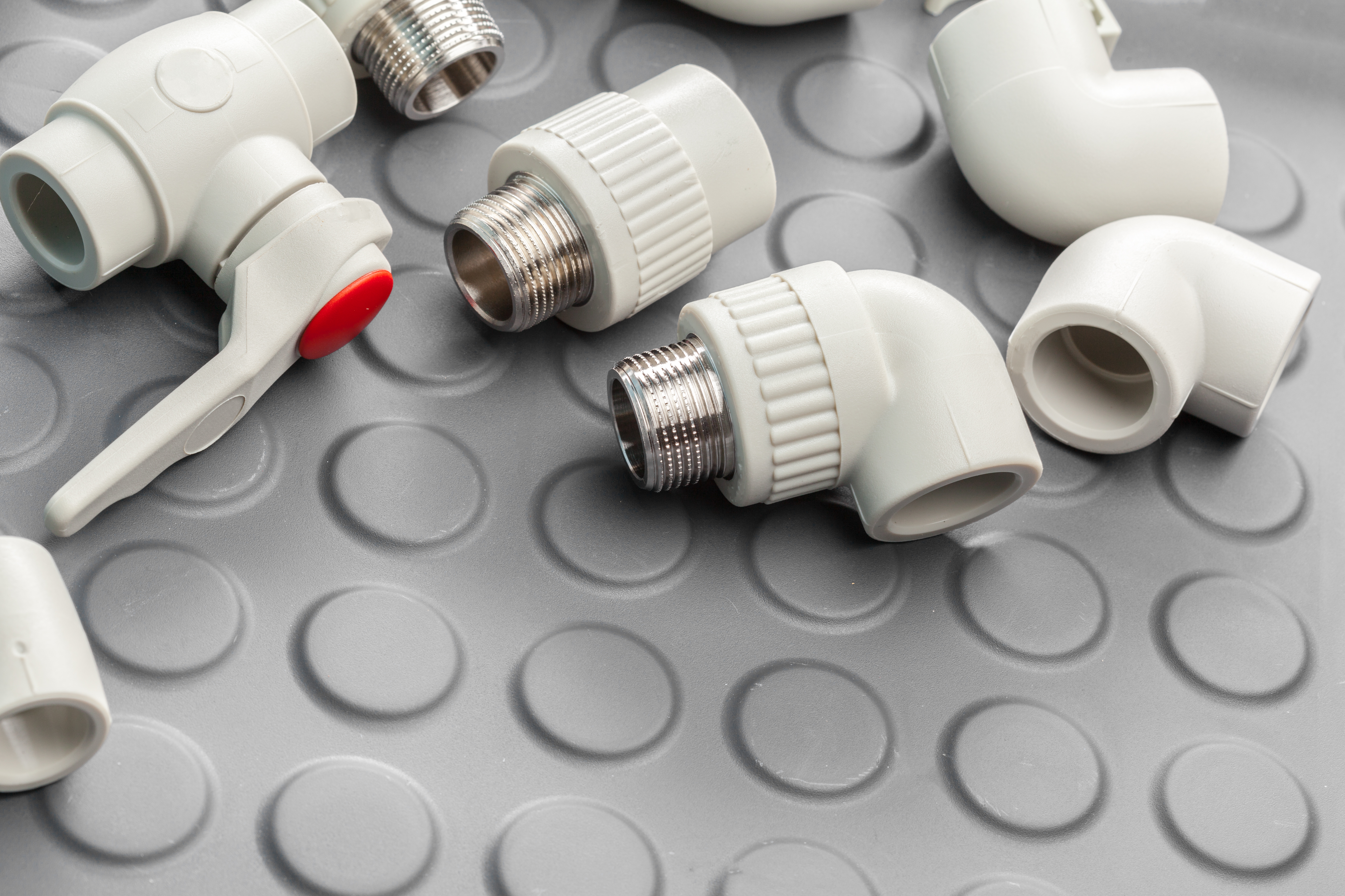 Home tools and materials for sanitary works